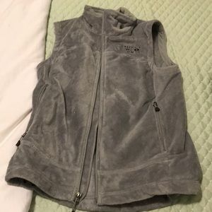 Grey mountain hardware fleece vest